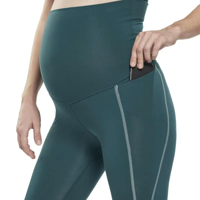 Pantaloni pentru gravide Reebok S | Verde, Maternity - Image 4