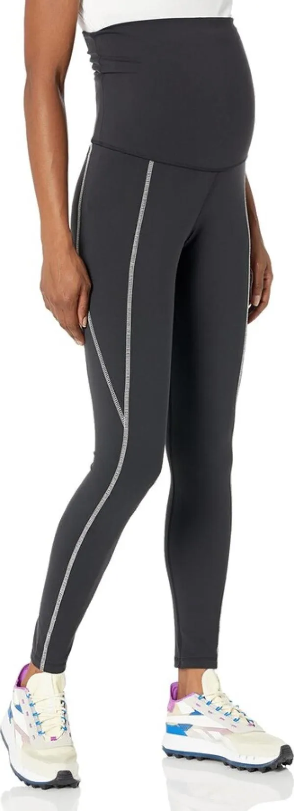 Pantaloni pentru gravide Reebok S | Negru, Maternity - Image 6