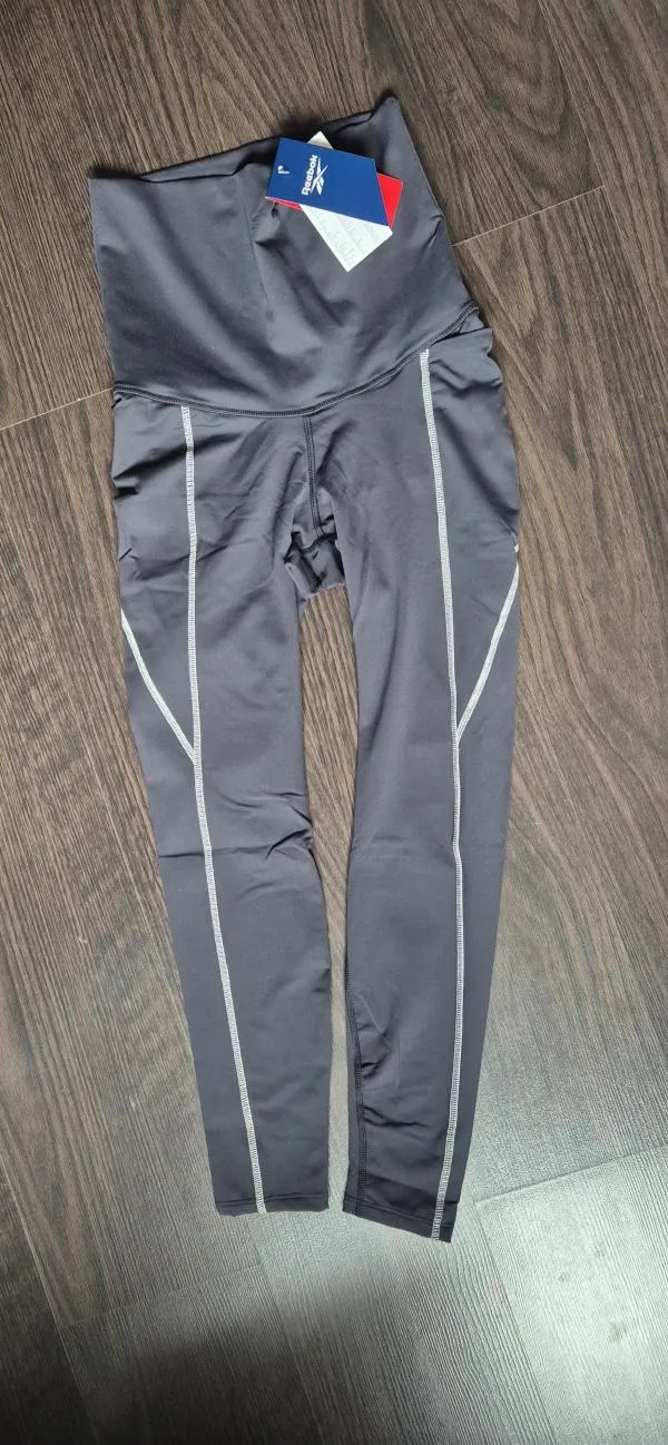 Pantaloni pentru gravide Reebok S | Negru, Maternity - Image 10