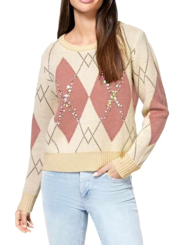 Pulover Rick Cardona EU 38 | Crem, Normal, Mânecă lungă, Regular fit