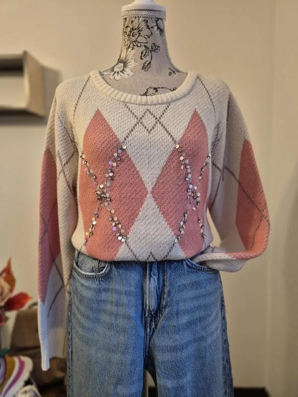 Pulover Rick Cardona EU 38 | Crem, Normal, Mânecă lungă, Regular fit - Image 2