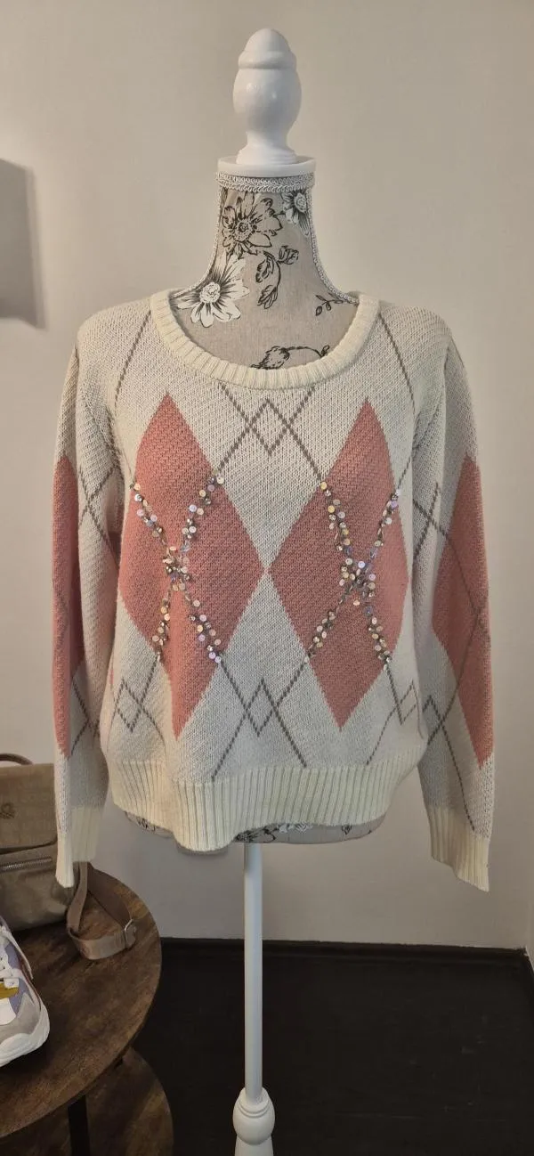 Pulover Rick Cardona EU 38 | Crem, Normal, Mânecă lungă, Regular fit - Image 8