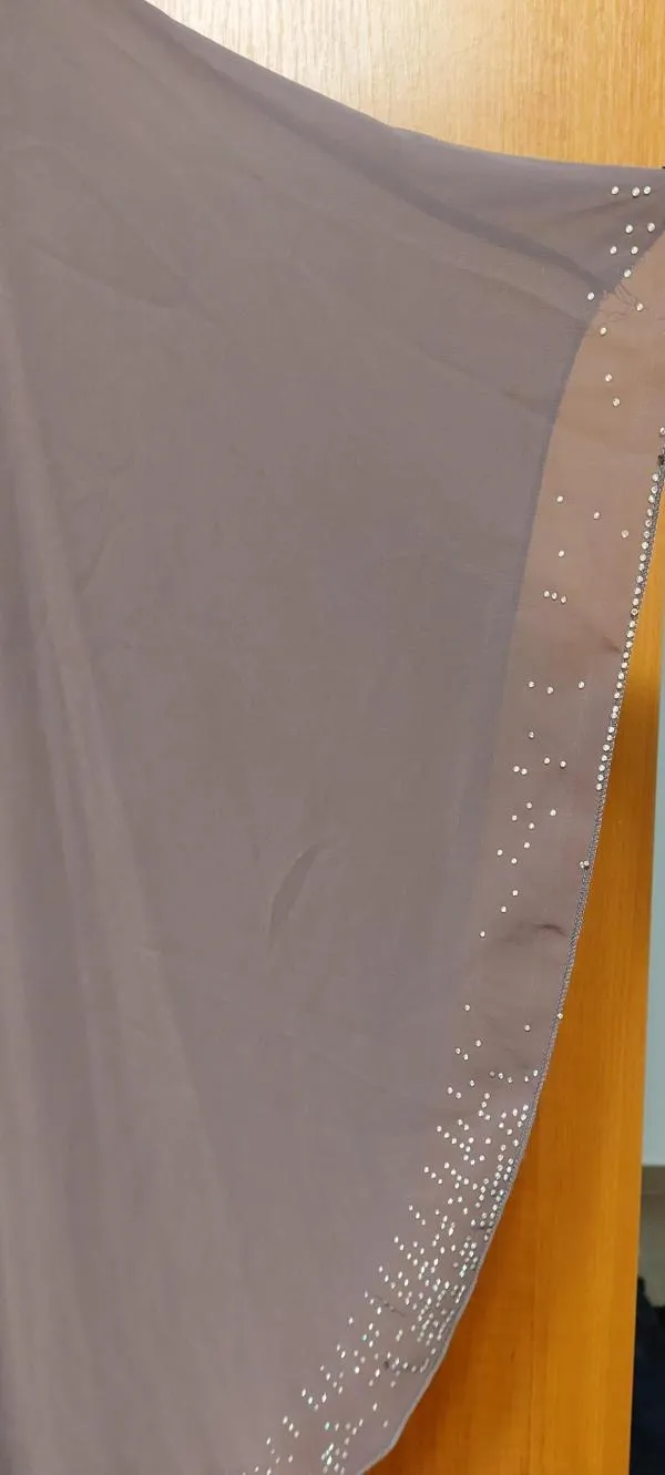 Rochie de ocazie Simirac EU 54 | Mov, Midi, Fără mâneci, Pietre decorative, Vâscoză - Image 4