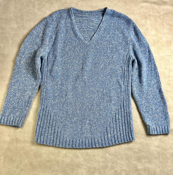 Pulover EU 40 | Bleu, Normal, Regular fit - Image 2