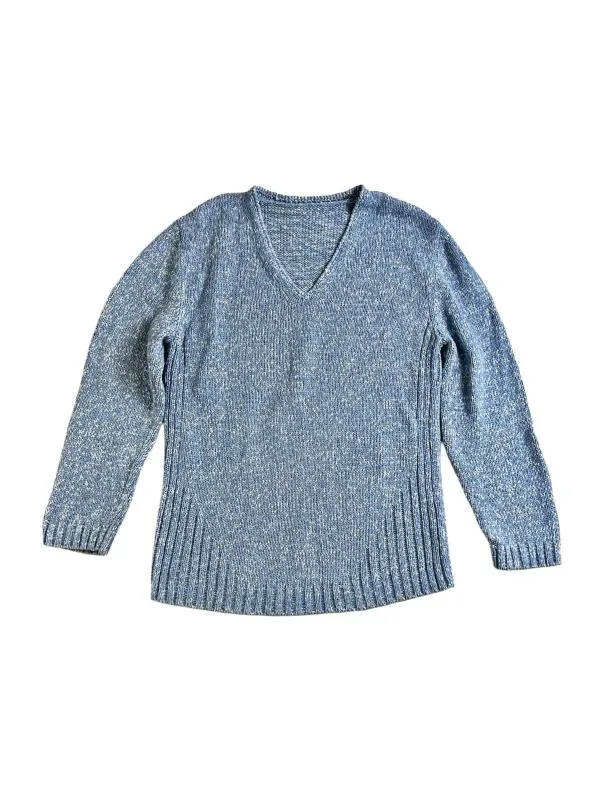 Pulover EU 40 | Bleu, Normal, Regular fit