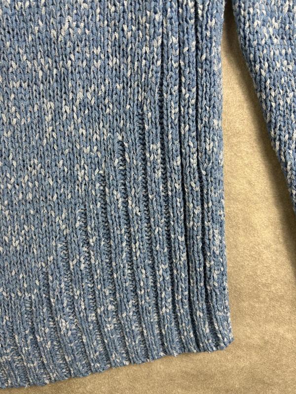 Pulover EU 40 | Bleu, Normal, Regular fit - Image 3