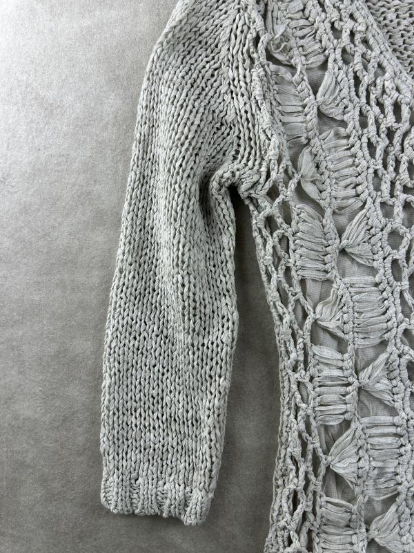 Cardigan S | Gri, Mânecă lungă - Image 5