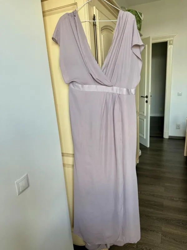 Rochie de ocazie ASOS XXL | Mov, Maxi, Mânecă scurtă - Image 3