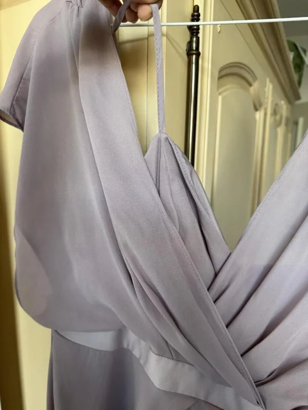 Rochie de ocazie ASOS XXL | Mov, Maxi, Mânecă scurtă - Image 4