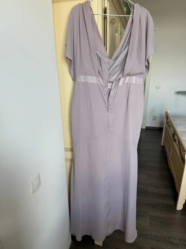 Rochie de ocazie ASOS XXL | Mov, Maxi, Mânecă scurtă - Image 6