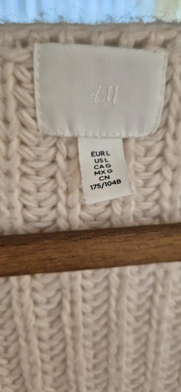 Pulover cu anchior H&M EU 40 | Bej, Normal, Mânecă lungă, Regular fit - Image 5