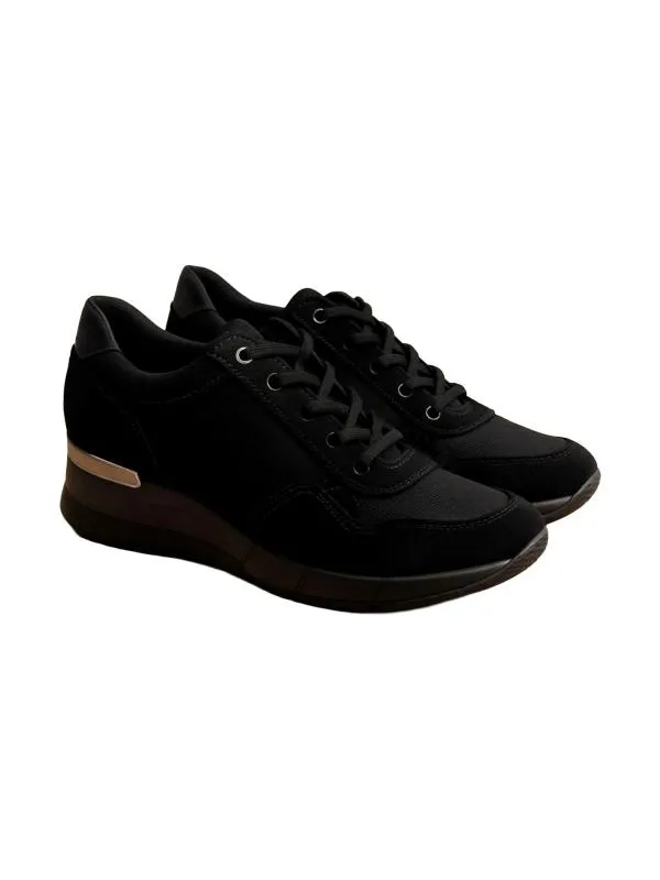 Sneakers ANNA CORI EU 36 | Albastru, Piele întoarsă  Suede