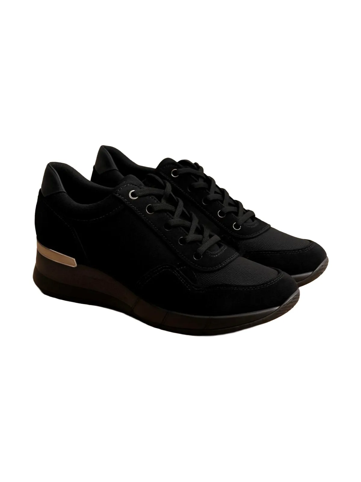 Sneakers ANNA CORI EU 36 | Albastru, Piele întoarsă  Suede