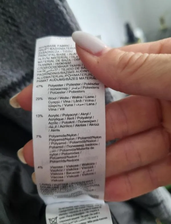 Palton din lână Orsay EU 38 | Gri, Fără glugă - Image 9