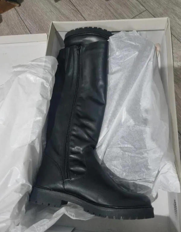 Cizme până la genunchi Omnio Atelier EU 40 | Negru - Image 6