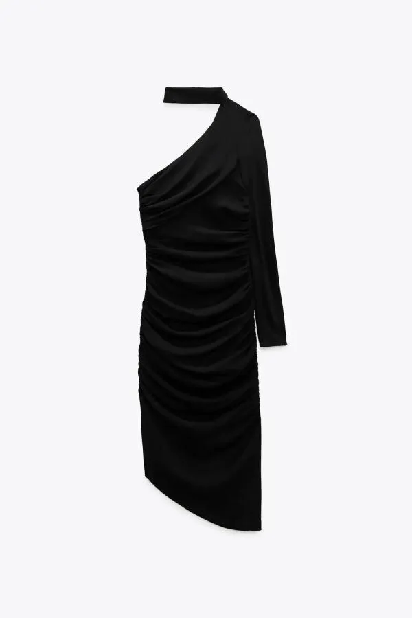 Rochie de seară Zara EU 40 | Negru, Midi, Mânecă lungă - Image 4