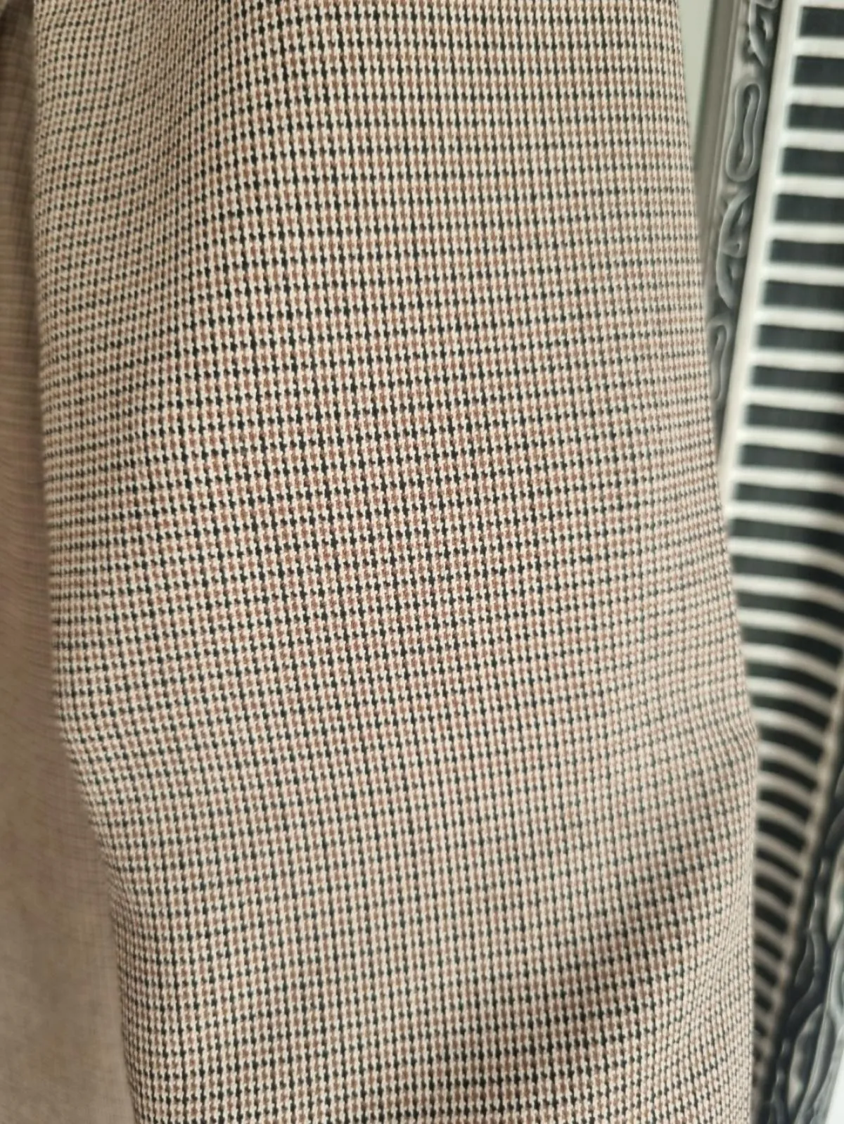 Rochie office Zara S | Bej, Mini, Mânecă lungă - Image 9