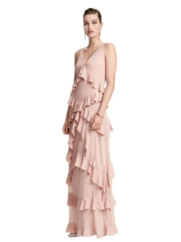 Rochie de seară H&M EU 38 | Roz, Maxi, Fără mâneci