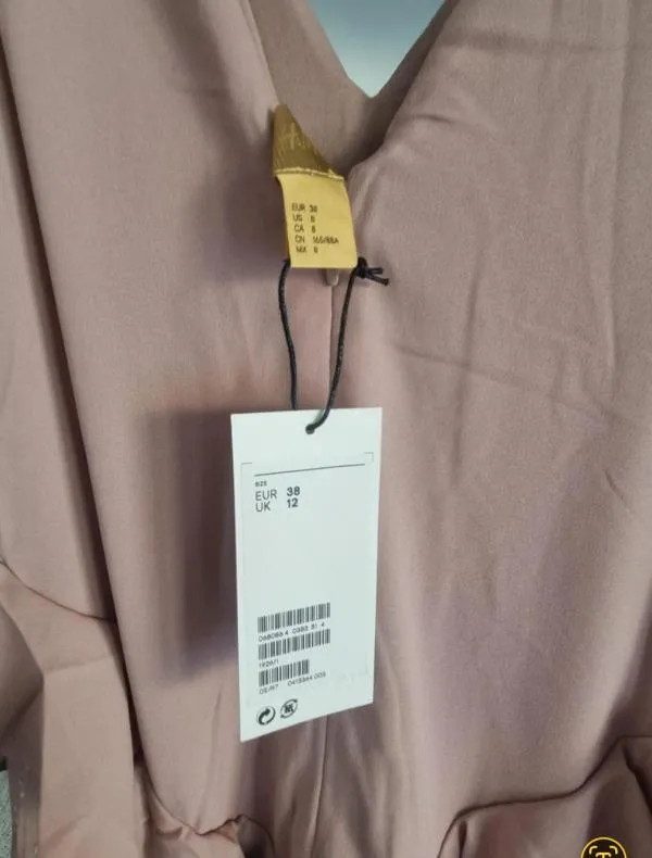 Rochie de seară H&M EU 38 | Roz, Maxi, Fără mâneci - Image 7