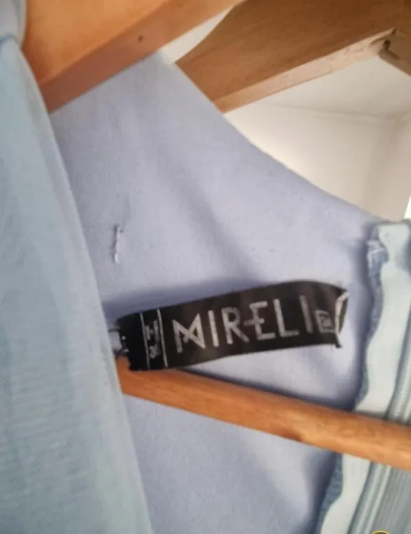 Rochie de ocazie Mireli EU 36 | Bleu, Maxi - Image 7