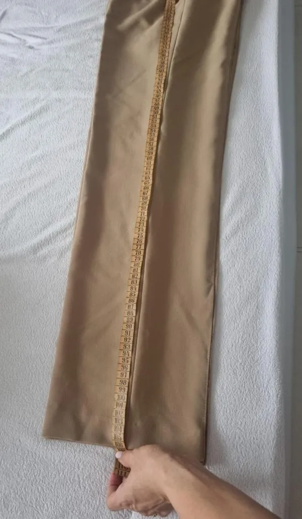 Pantaloni Zara XS | Ivoire, Lungi, Wide Leg fit - Image 8