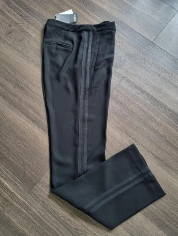 Pantaloni Oltre EU 38 | Negru, Lungi, Wide Leg fit - Image 8