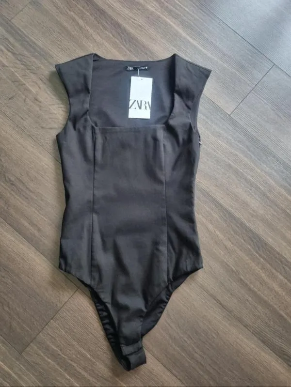 Body Zara S | Negru, Normal, Fără mâneci - Image 2