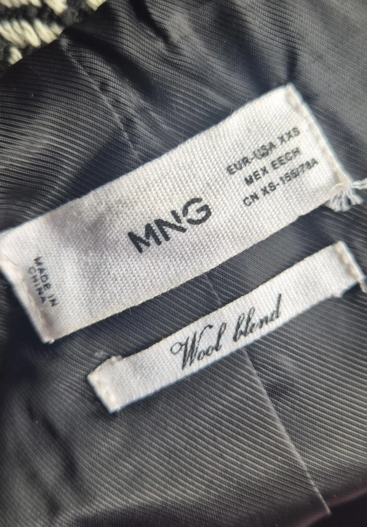 Palton scurt Mango EU 34 | Gri, Fără glugă - Image 11