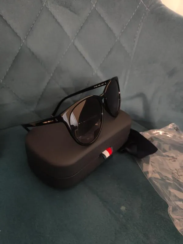 Ochelari de soare Tommy Hilfiger | Negru - Image 6