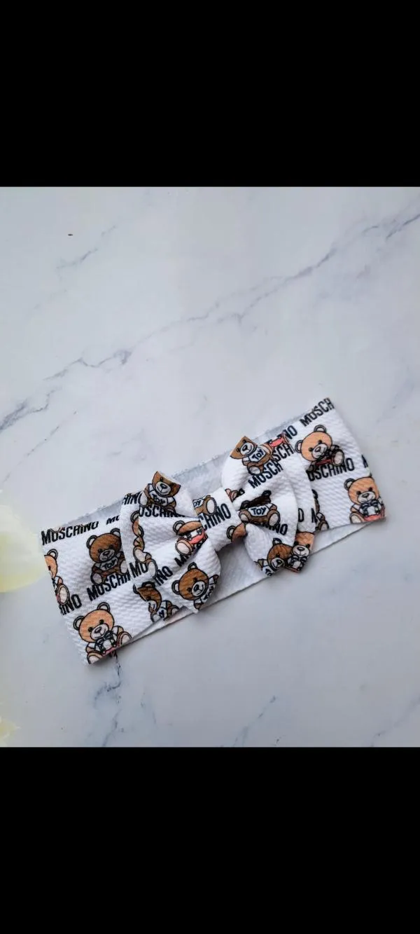 Bandană Moschino | Alb