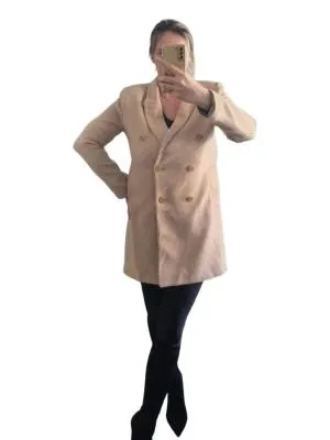 Palton Zara EU 38 | Ivoire
