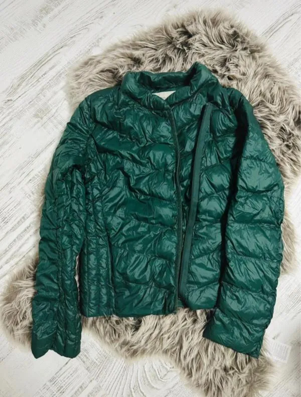 Geacă matlasată Calvin Klein EU 36 | Khaki, Fără glugă