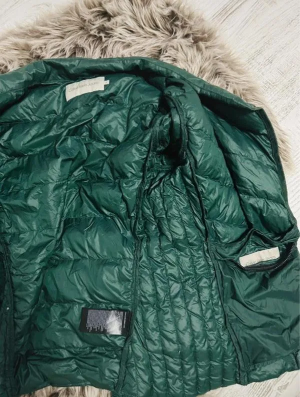 Geacă matlasată Calvin Klein EU 36 | Khaki, Fără glugă - Image 2
