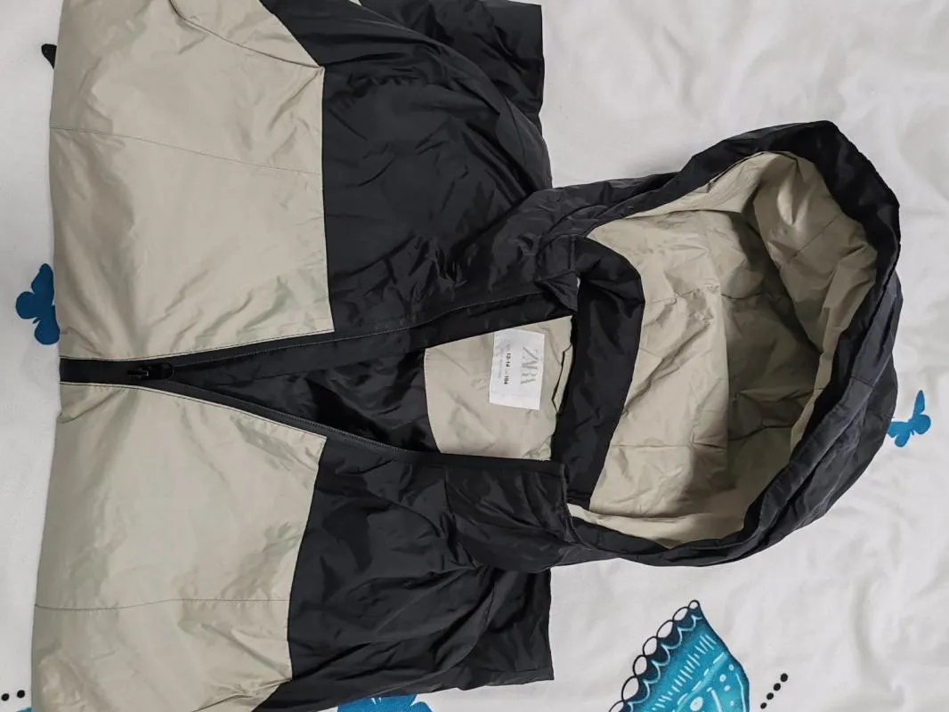 Jachetă sport Zara EU 30 | Gri, Poliester - Image 8