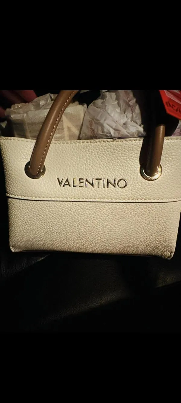 Geantă crossbody Valentino By Mario | Bej, Piele ecologică - Image 5