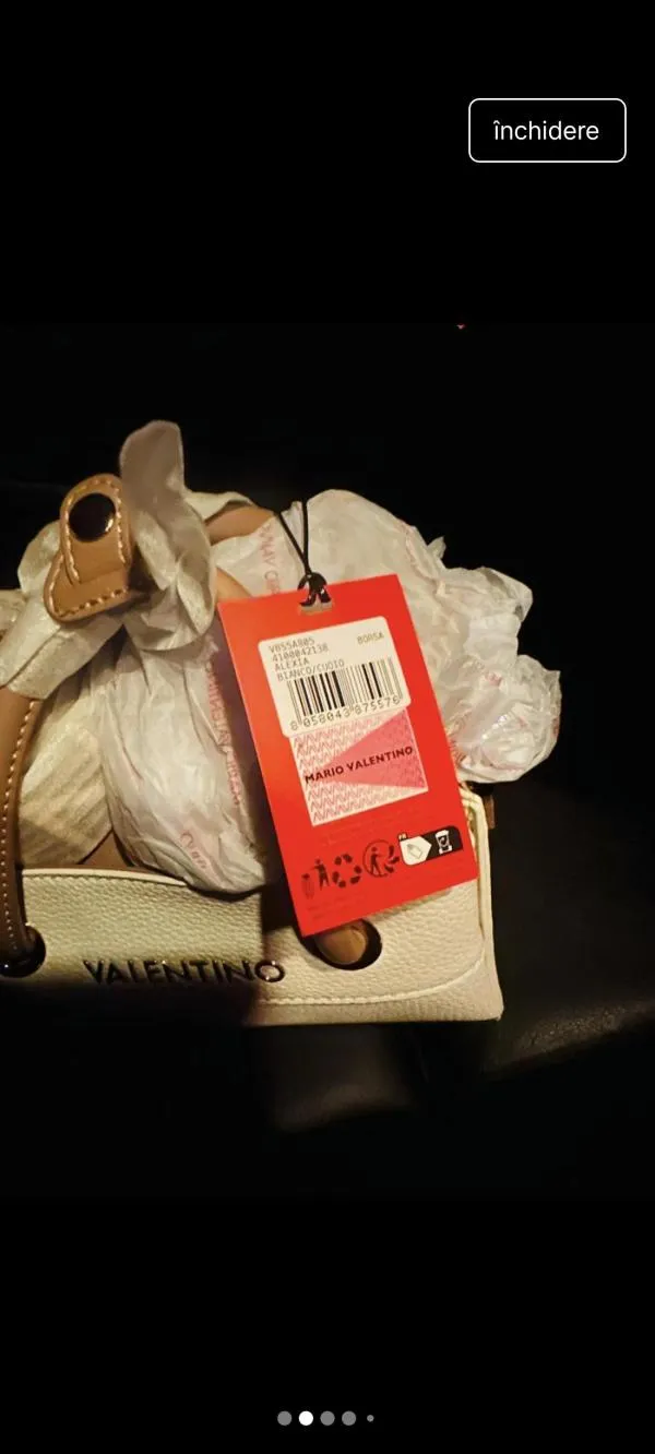 Geantă crossbody Valentino By Mario | Bej, Piele ecologică - Image 6