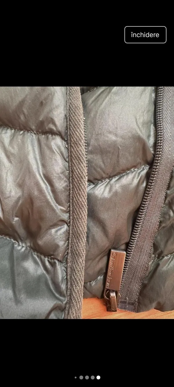 Geacă matlasată Calvin Klein S | Verde, Poliester - Image 6