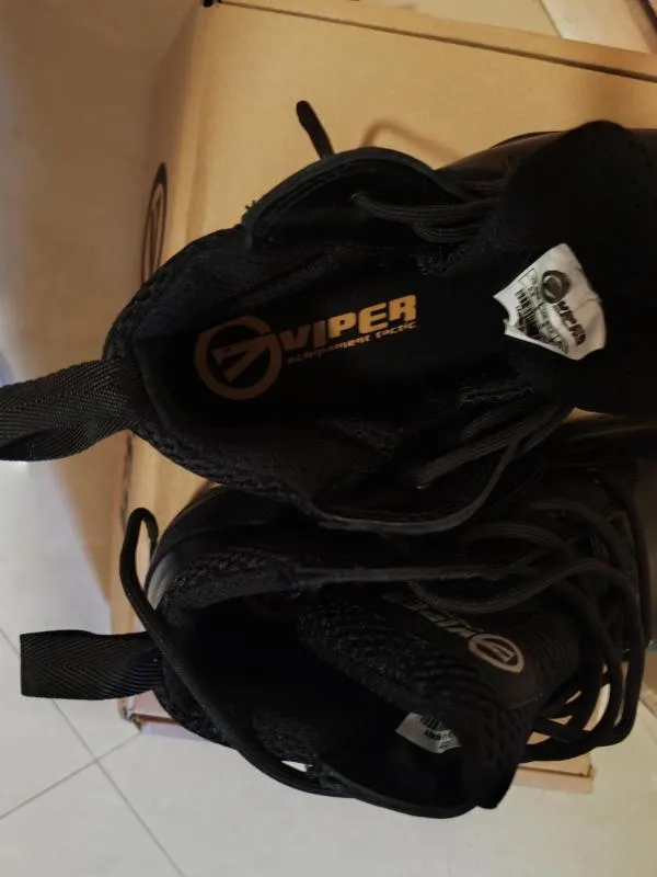 Ghete Viper EU 42 | Negru, Piele naturală - Image 8