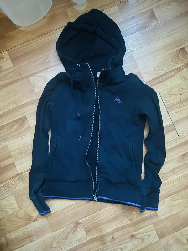 Hanorac Le Coq Sportif XS | Negru, Normal, Mânecă lungă, Bumbac - Image 2