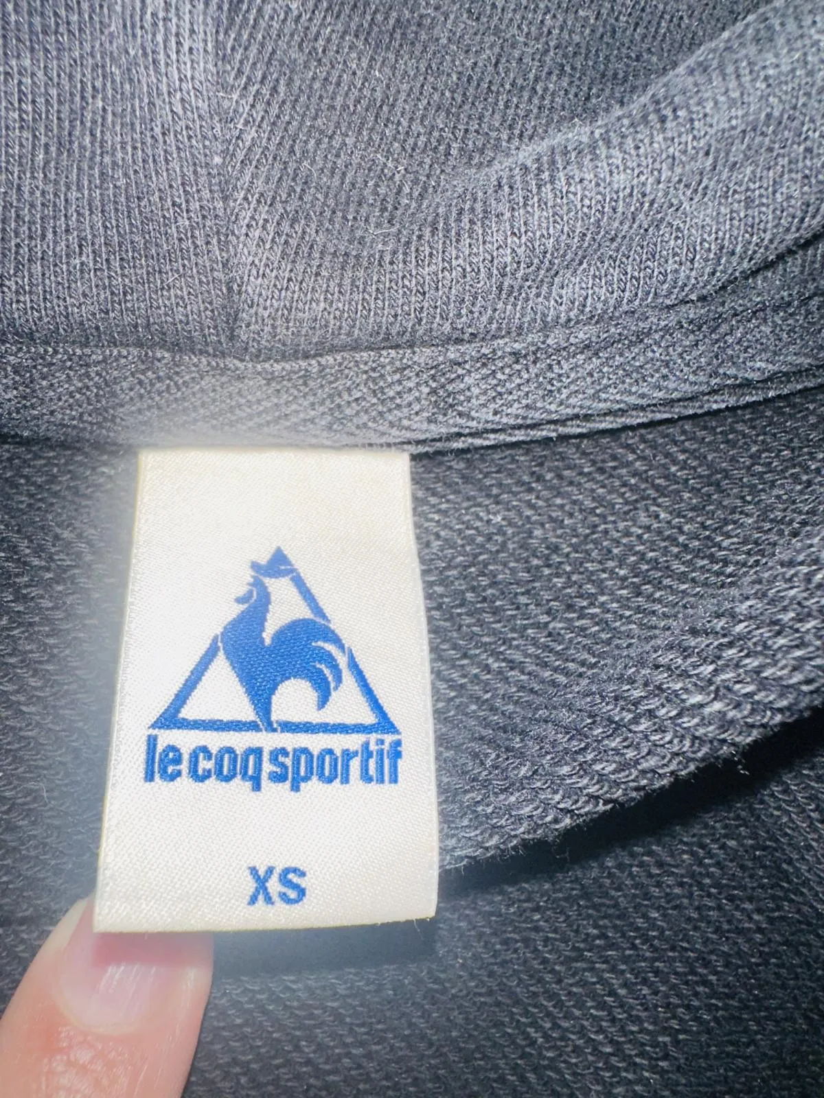 Hanorac Le Coq Sportif XS | Negru, Normal, Mânecă lungă, Bumbac - Image 4