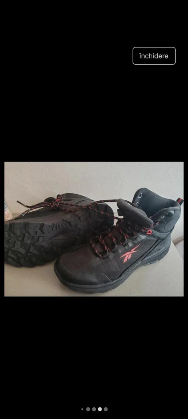 Ghete Reebok EU 42 | Negru - Image 6