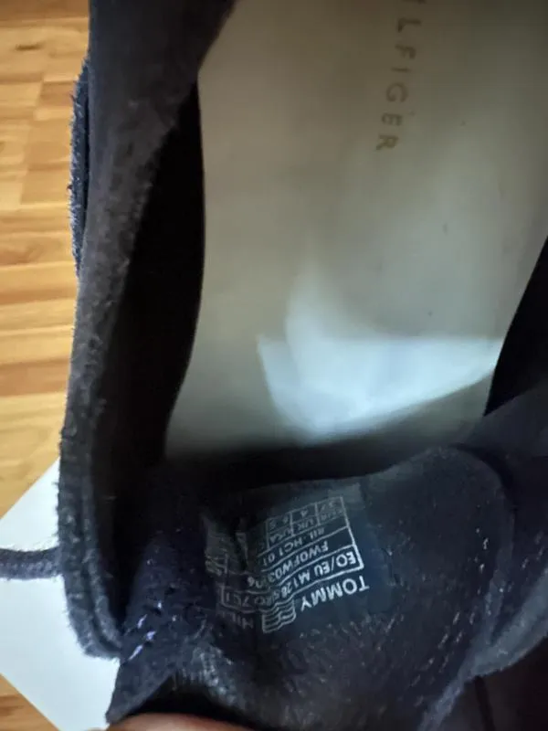 Mocasini Tommy Hilfiger EU 37 | Bleumarin, Piele întoarsă Suede - Image 5