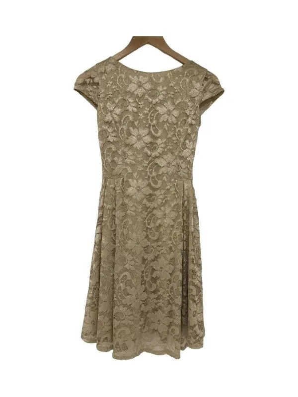 Rochie de seară Nor-Bi EU 36 | Auriu, Midi, Mânecă scurtă