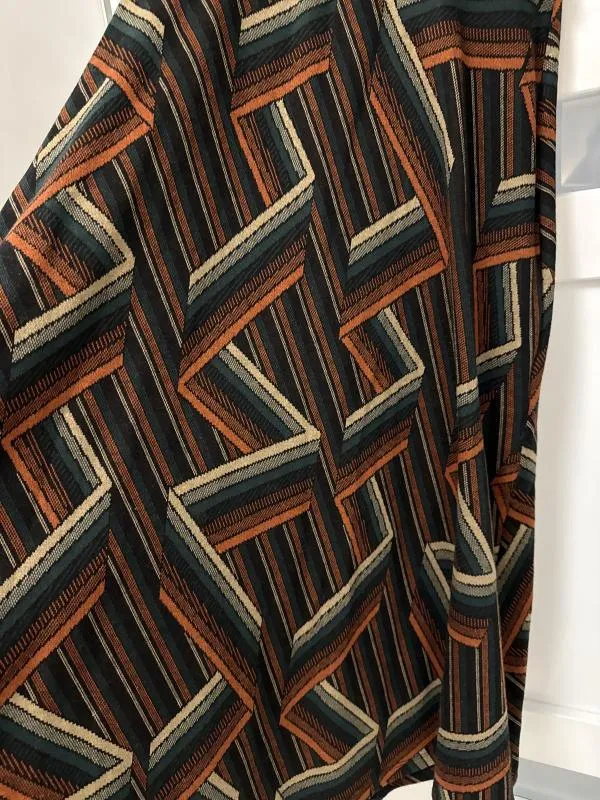 Rochie casual Roxelan EU 36 | Multicolor, Midi, Mânecă lungă - Image 4