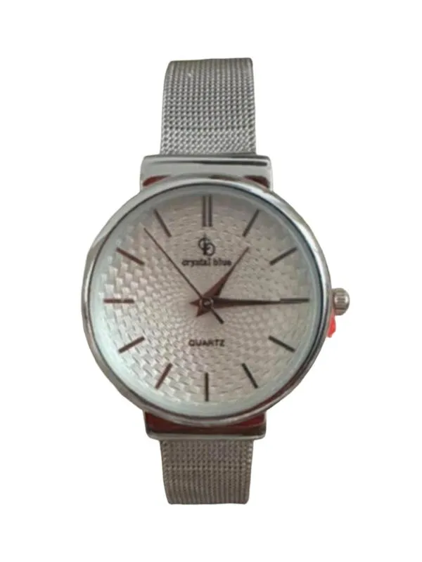 Ceas Crystal Blue | Argintiu
