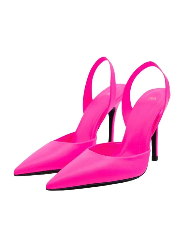Pantofi cu toc înalt Zara EU 41 | Fuchsia