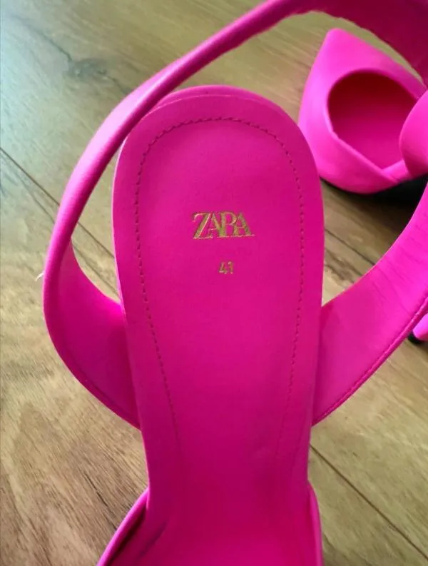 Pantofi cu toc înalt Zara EU 41 | Fuchsia - Image 5