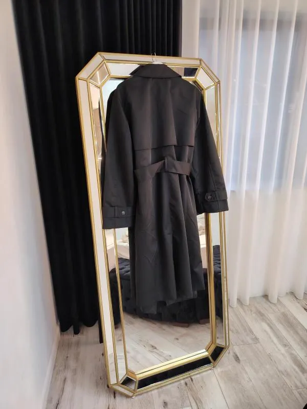 Trenci H&M EU 44 | Negru - Image 2
