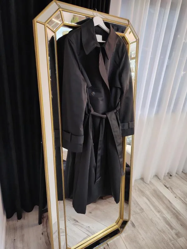 Trenci H&M EU 44 | Negru