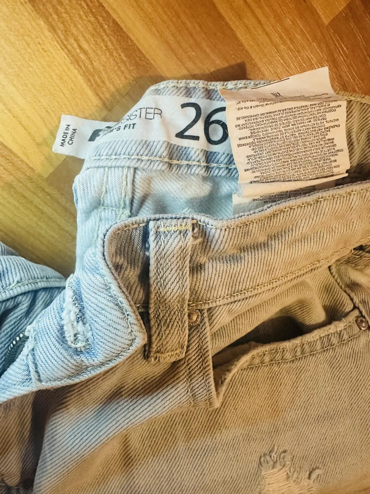 Blugi FB Sister EU 30 | Albastru, Lungi, Talie înaltă - Image 5